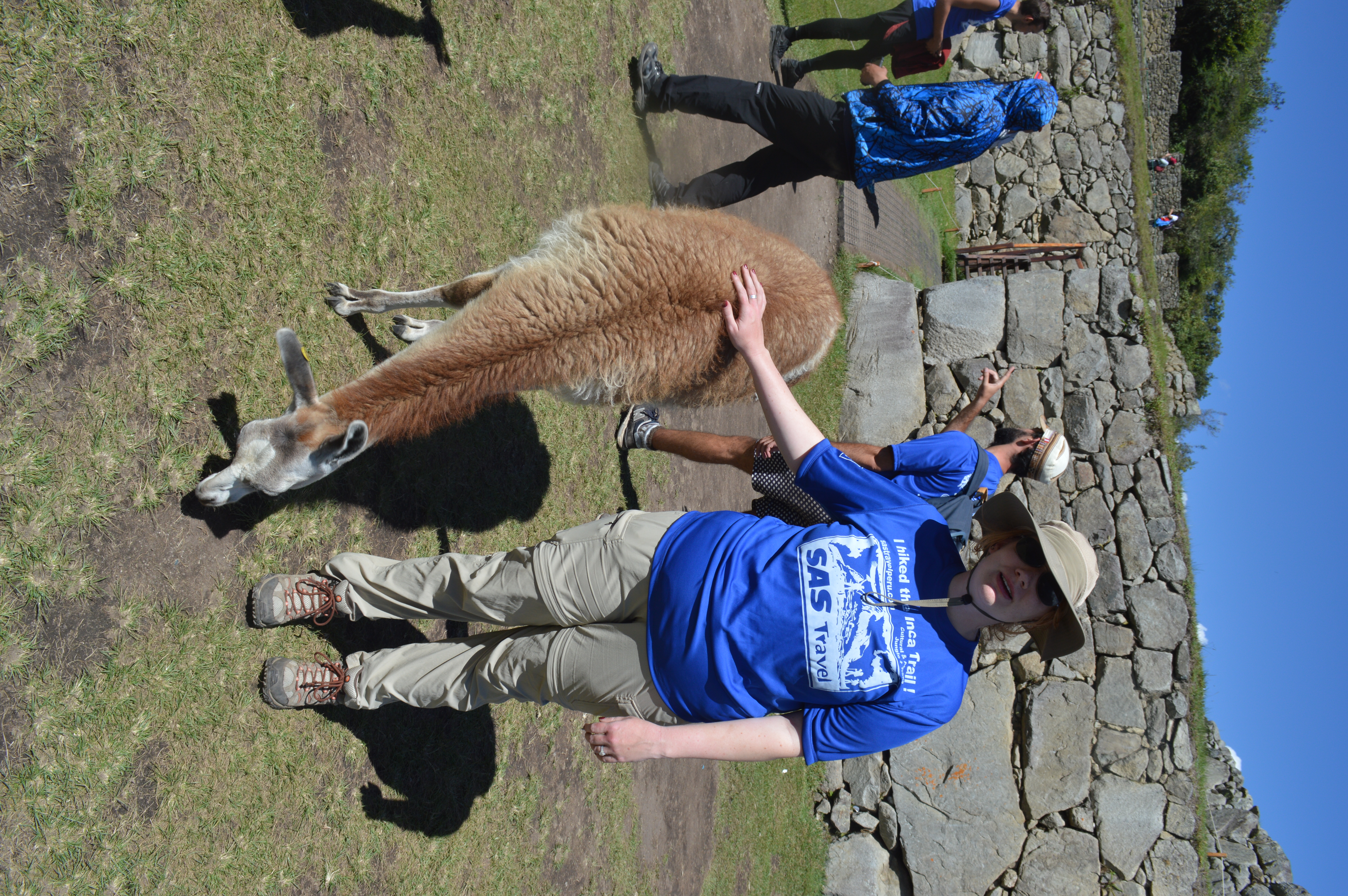 Nora at Machu Picchu