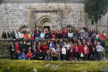 Church along the French Way with Roberto as guide